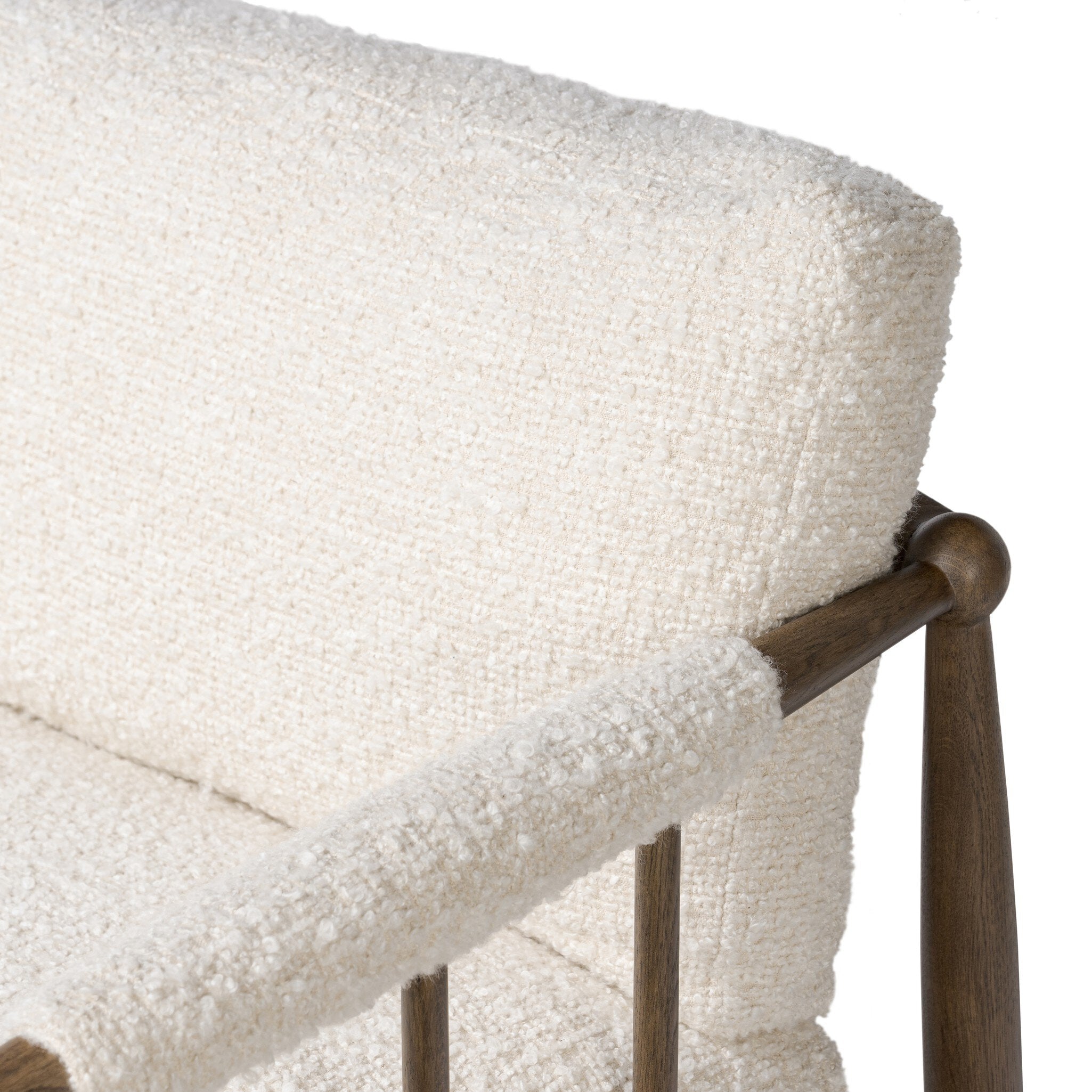 Warren Chair - Ivan Snow FURNITURE - lounge chair Four Hands