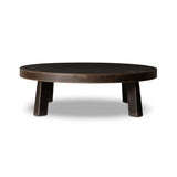 Sadira Coffee Table Coffee Tables Four Hands Burnt Oak Venner 50"