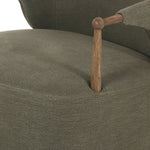 FLOOR MODEL - Brently Chair - Broadway Olive FURNITURE - floor model Four Hands