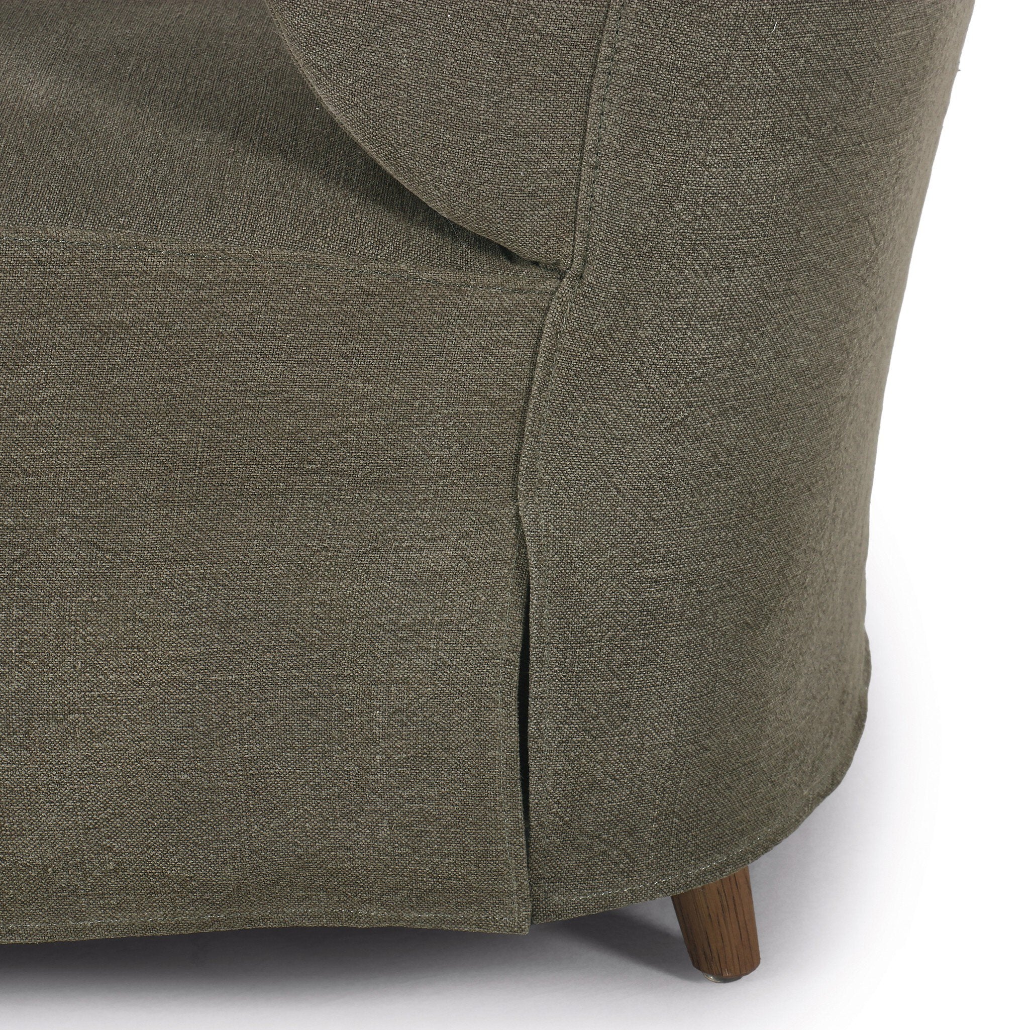 FLOOR MODEL - Brently Chair - Broadway Olive FURNITURE - floor model Four Hands