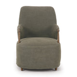 FLOOR MODEL - Brently Chair - Broadway Olive FURNITURE - floor model Four Hands