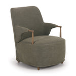 FLOOR MODEL - Brently Chair - Broadway Olive FURNITURE - floor model Four Hands