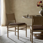 Dining Seat Cushion - Dulane Mahogany 10 - a - FURNITURE - dining chair Four Hands