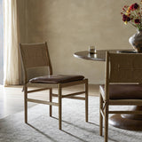 Dining Seat Cushion - Dulane Mahogany 10 - a - FURNITURE - dining chair Four Hands
