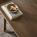FLOOR MODEL - Edison Desk - Worn Oak FURNITURE - floor model Four Hands