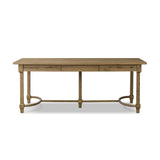 FLOOR MODEL - Edison Desk - Worn Oak FURNITURE - floor model Four Hands