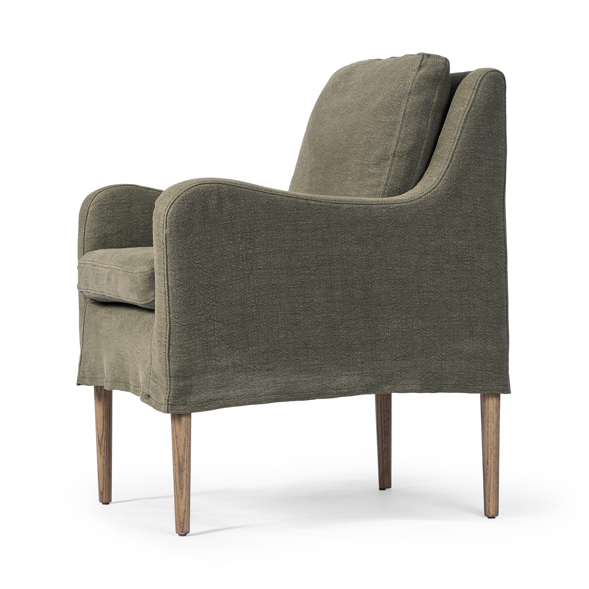 FLOOR MODEL - Aurelia Dining Chair - Broadway Olive FURNITURE - floor model Four Hands