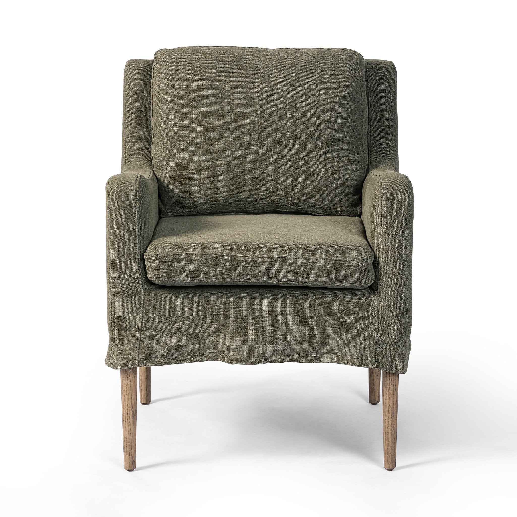 FLOOR MODEL - Aurelia Dining Chair - Broadway Olive FURNITURE - floor model Four Hands