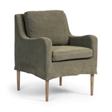 FLOOR MODEL - Aurelia Dining Chair - Broadway Olive FURNITURE - floor model Four Hands