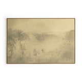 "Along Side You" by Aileen Fitzgerald ARTWORK - framed art Four Hands 48" x 36"