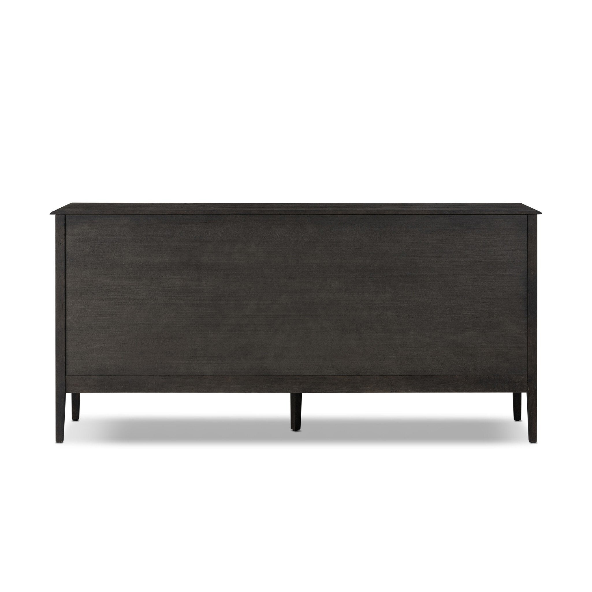 Maggie 6 Drawer Dresser FURNITURE - dresser Four Hands Smoked Black Oak Veneer