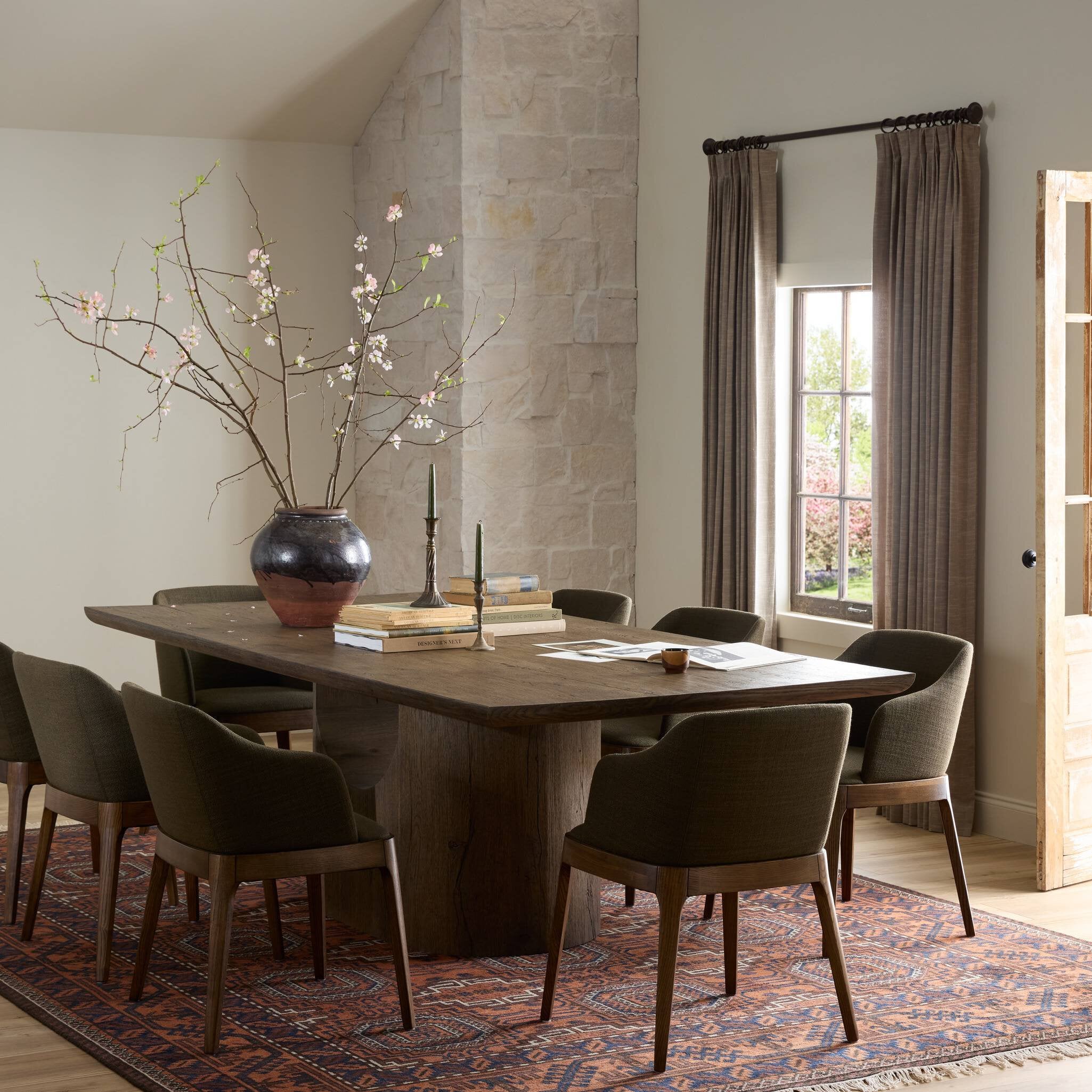 Bevie 98" Dining Table FURNITURE - dining table Four Hands