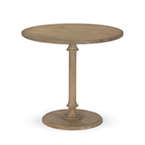 Barron End Table FURNITURE - end table Four Hands Light Mixed Reclaimed