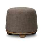 Bilbury Ottoman FURNITURE - ottoman Four Hands Saxon Mink