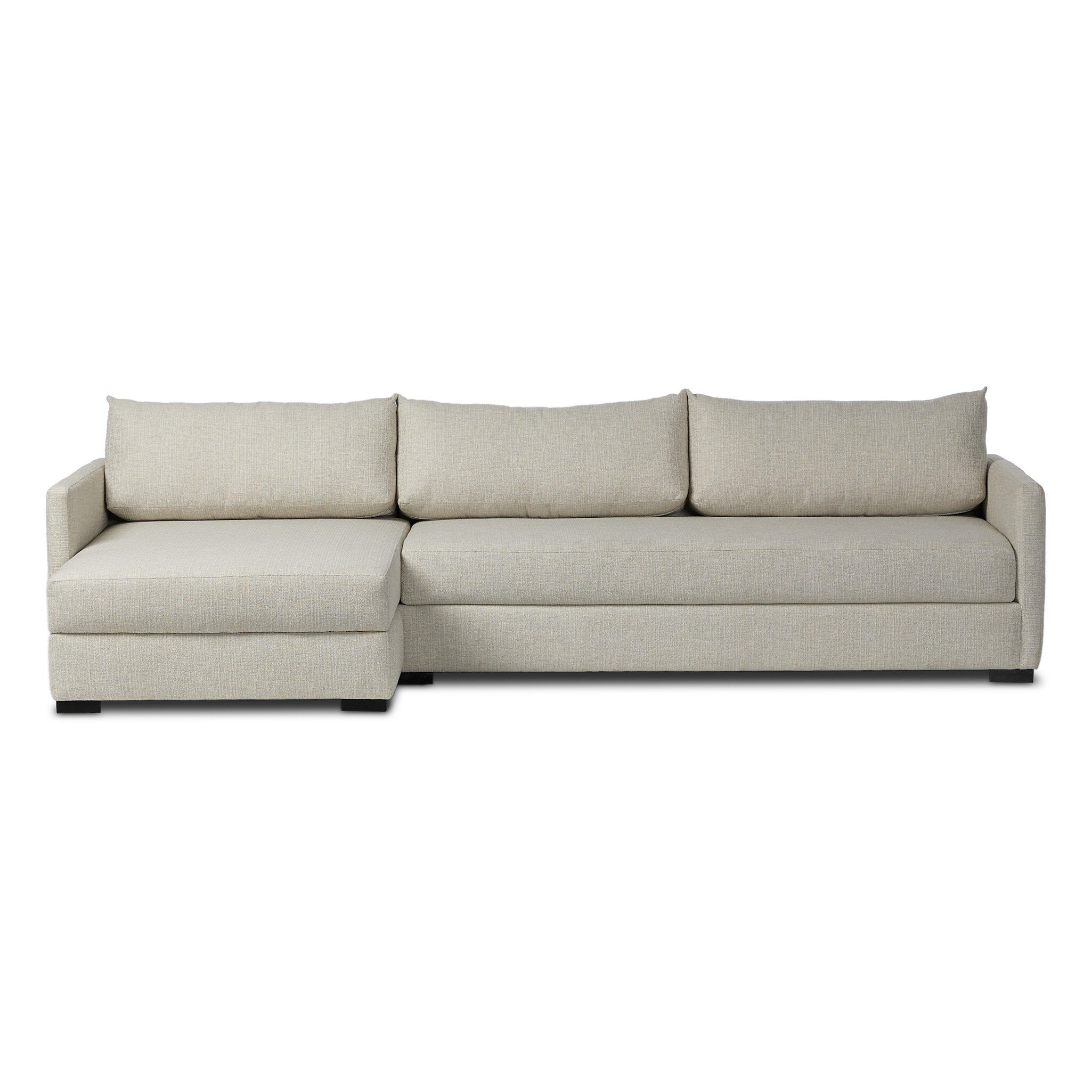 Wickham 2-Piece Sleeper Sectional FURNITURE - sectionals Four Hands Left Chaise