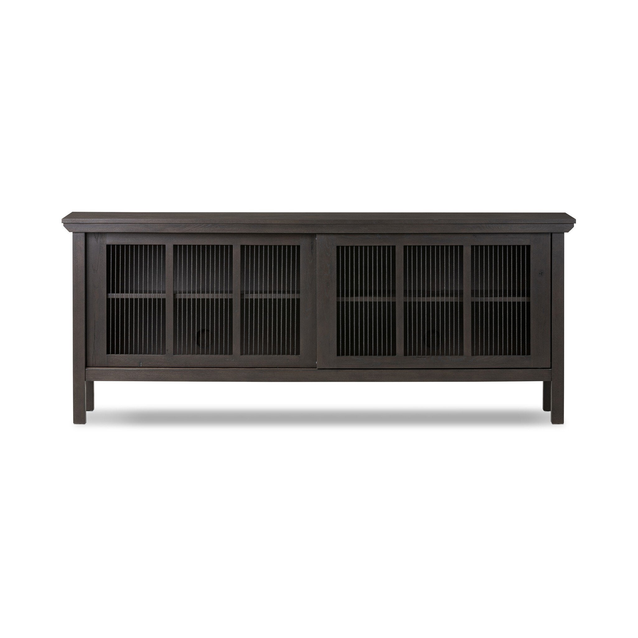 Tuscola Sideboard FURNITURE - sideboard Four Hands Smoked Black