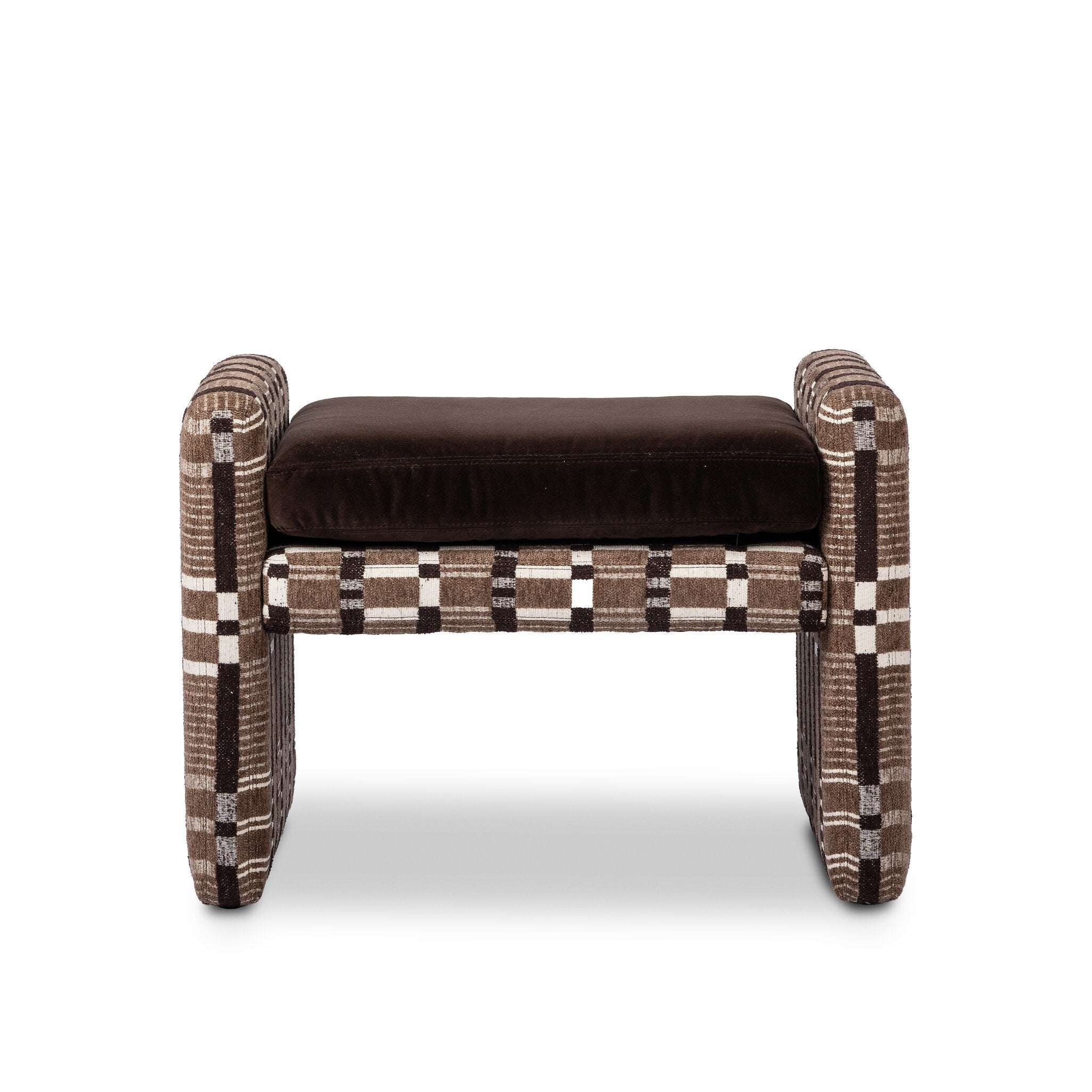 Serena Ottoman FURNITURE - ottoman Four Hands