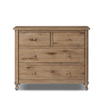 Pika Chest FURNITURE - dresser Four Hands Weathered Oak Veneer