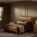 Dina Bed FURNITURE - beds Four Hands