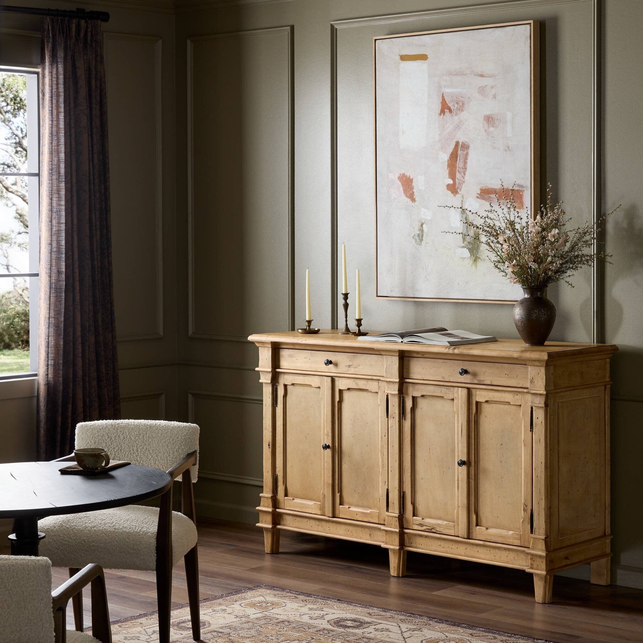 Marjorie 4 Door Sideboard FURNITURE - sideboard Four Hands