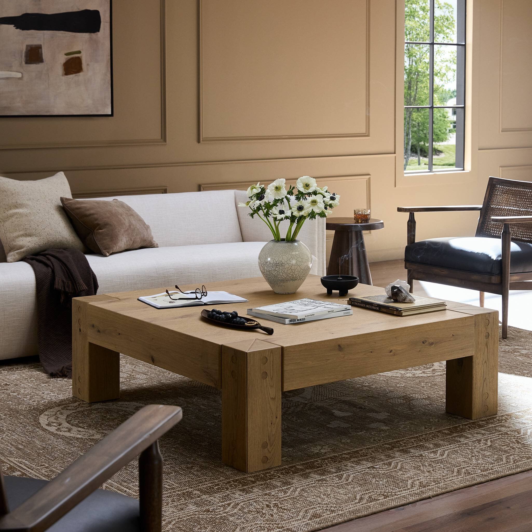 Emmer Coffee Table FURNITURE - coffee table Four Hands