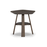 Brennon End Table FURNITURE - end table Four Hands Aged Belgium Bleach