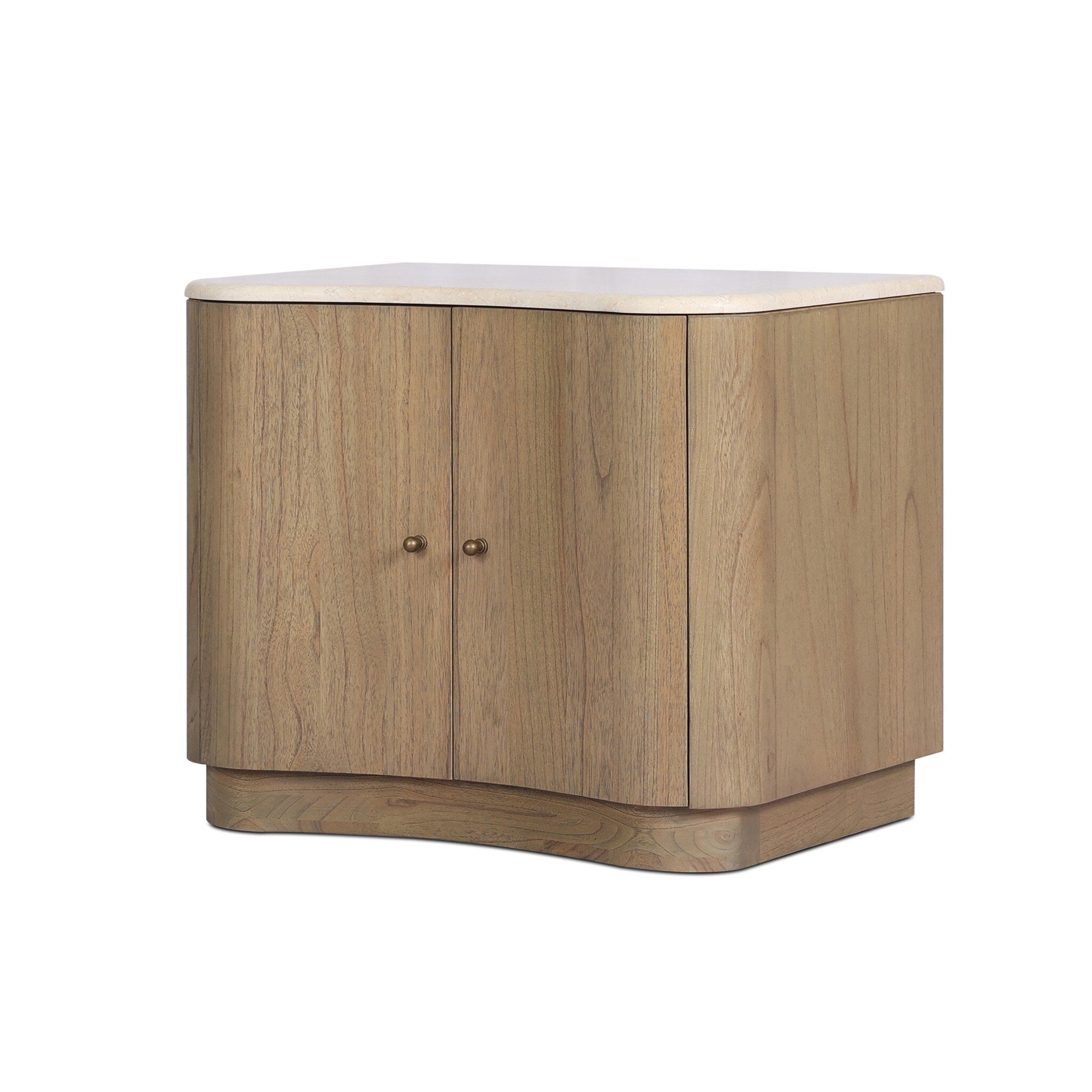 Boa Nightstand FURNITURE - nightstand Four Hands
