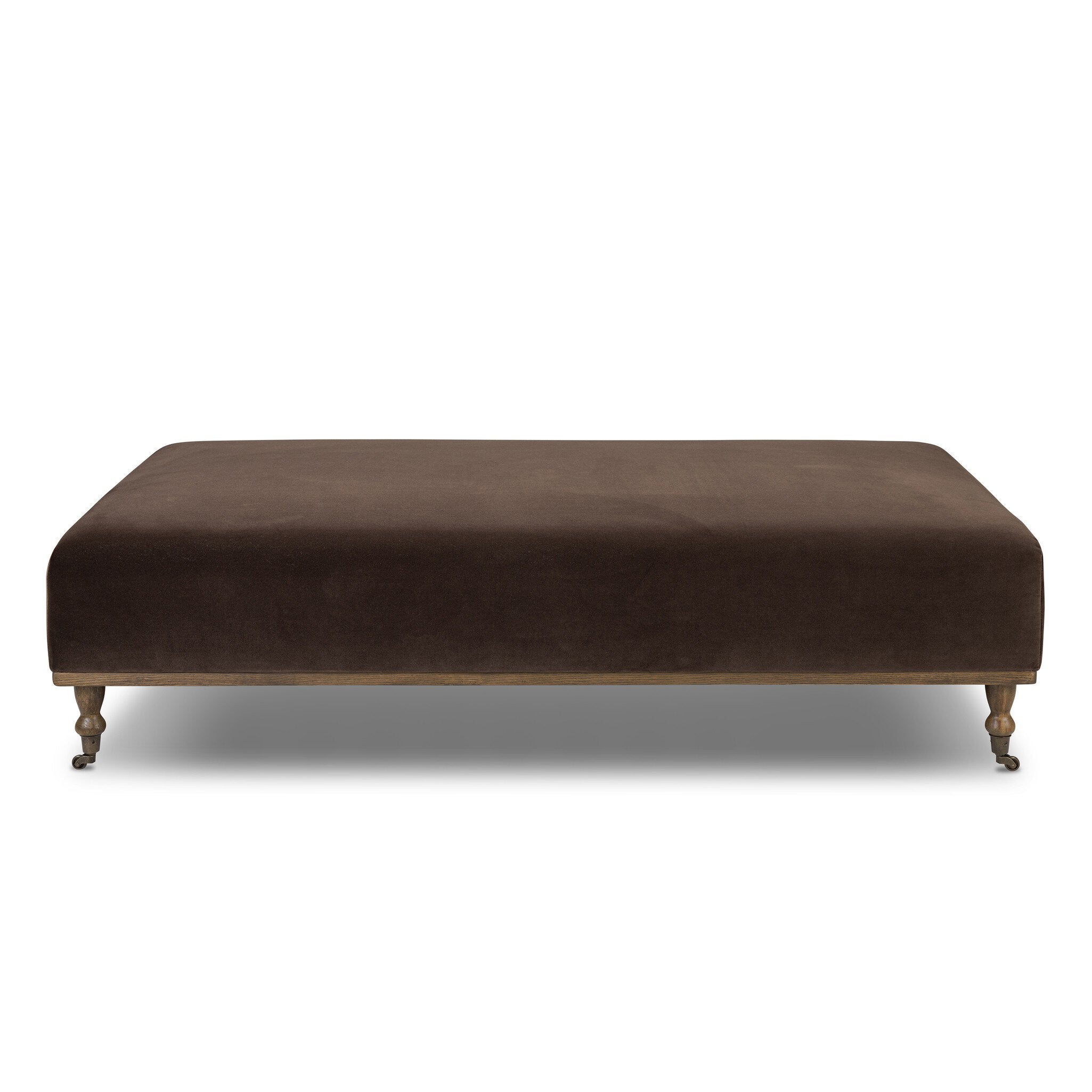 Harlin Cocktail Ottoman, Surrey Cocoa