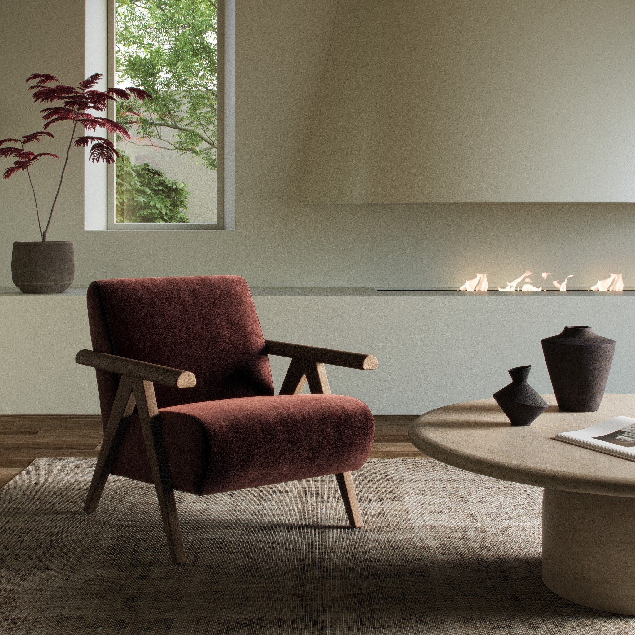Penn Chair FURNITURE - chairs Four Hands