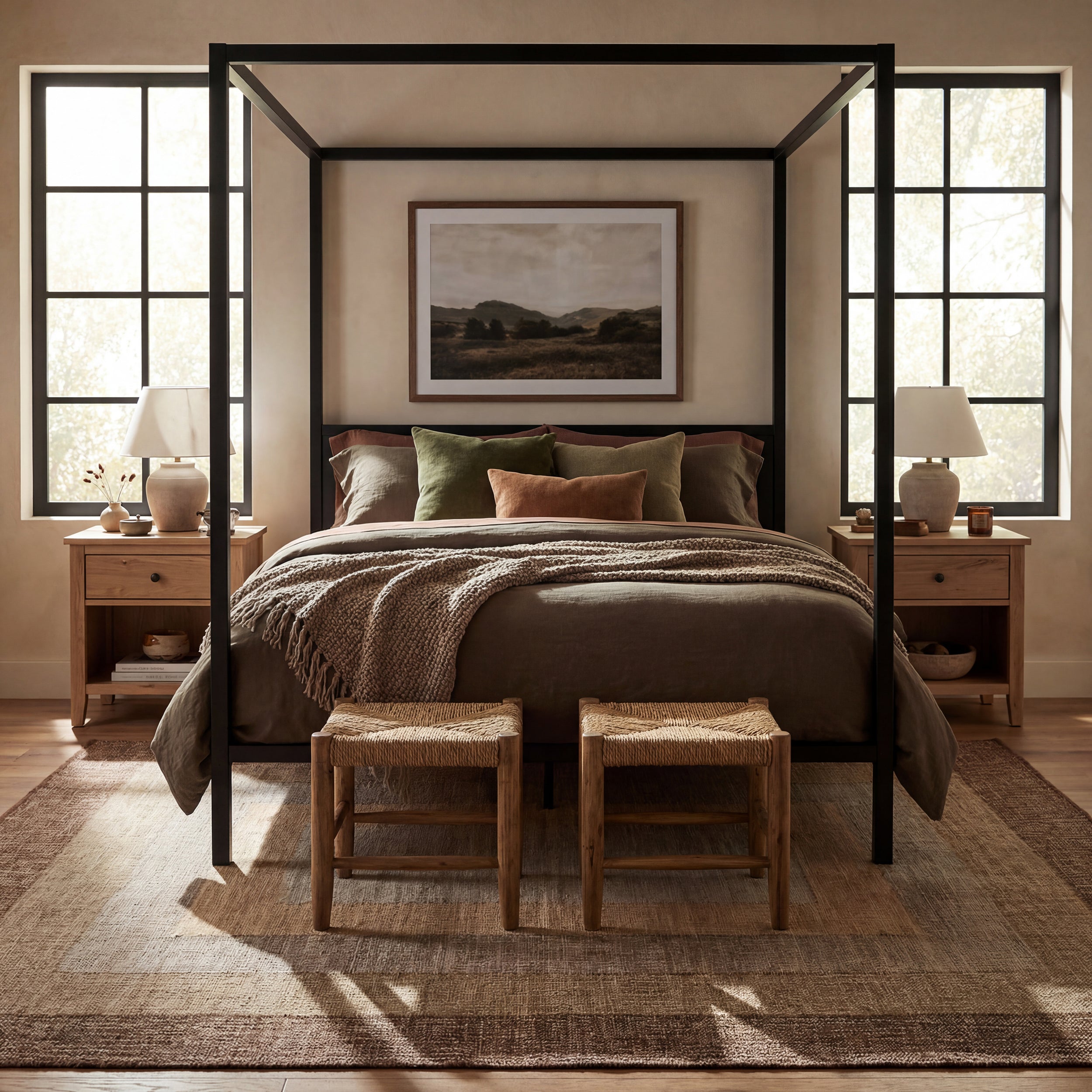 Tavira Modern Bordered Indoor Rug RUGS - jute Dash & Albert
