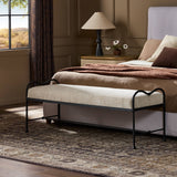 Leona Accent Bench FURNITURE - benches Four Hands