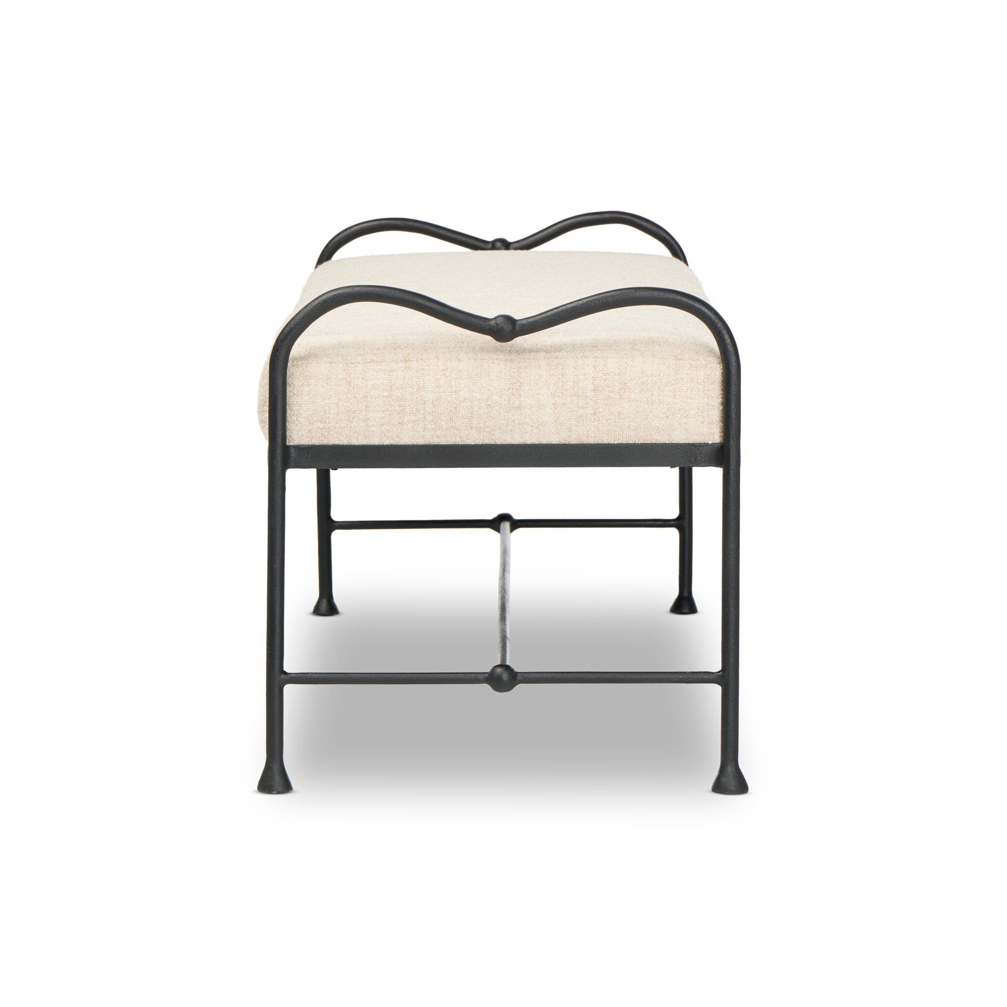 Leona Accent Bench FURNITURE - benches Four Hands