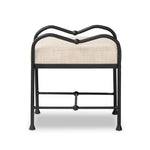 Leona Accent Stool FURNITURE - ottomans Four Hands