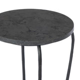 Nina End Table FURNITURE - end table Four Hands