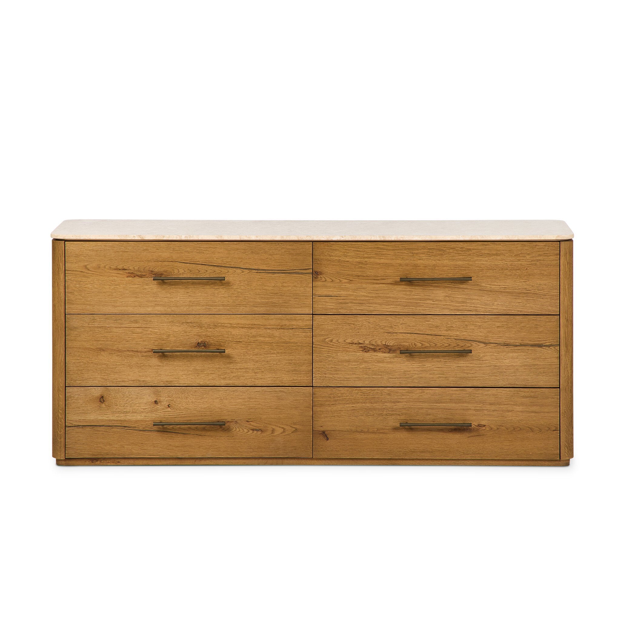 Raleigh 6 Drawer Dresser FURNITURE - dresser Four Hands
