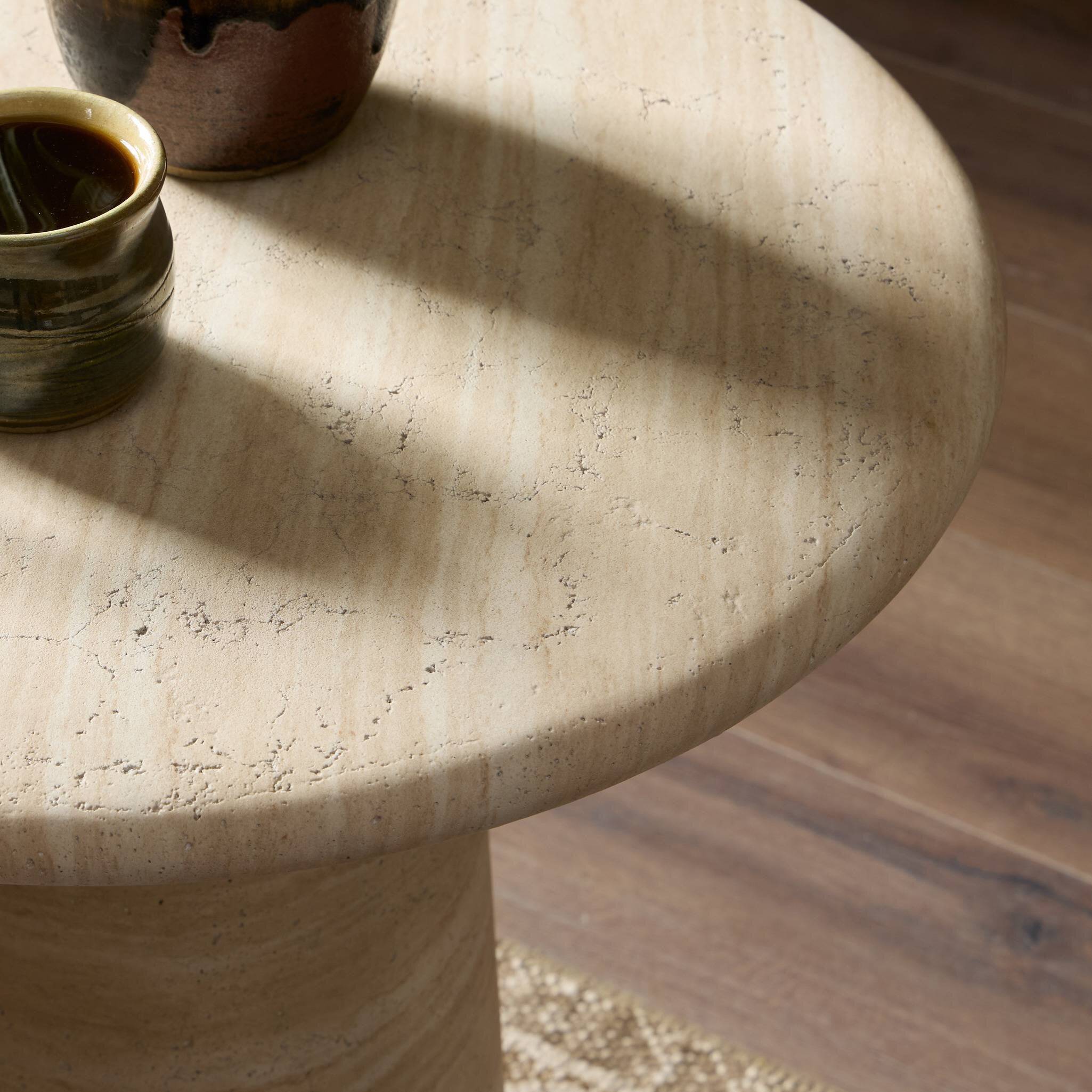 Janice End Table FURNITURE - end table Four Hands
