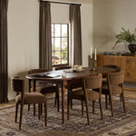 Harper Oval Extension Dining Table FURNITURE - dining table Four Hands
