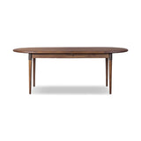 Harper Oval Extension Dining Table FURNITURE - dining table Four Hands Toasted Walnut