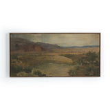 "Desert Hues II" by Aileen Fitzgerald ART - Framed Art Four Hands 40" x 19.5"