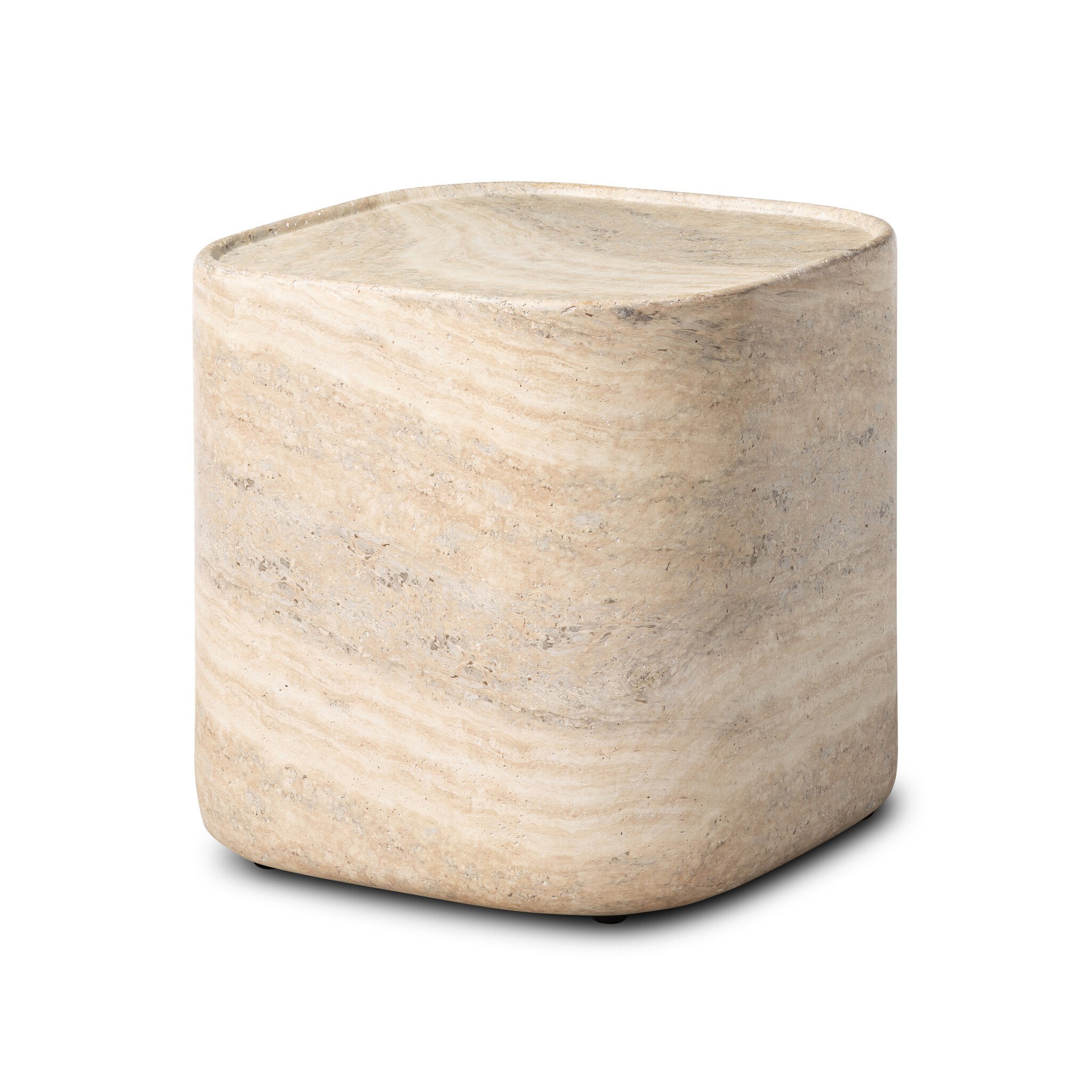 Manor Outdoor End Table FURNITURE - end table Four Hands