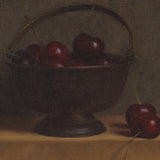 Red Cherries On Red Oak by Bethany Joseph ARTWORK - framed print Four Hands
