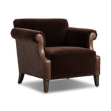 Harvey Chair FURNITURE - chairs Four Hands Monte Chocolate