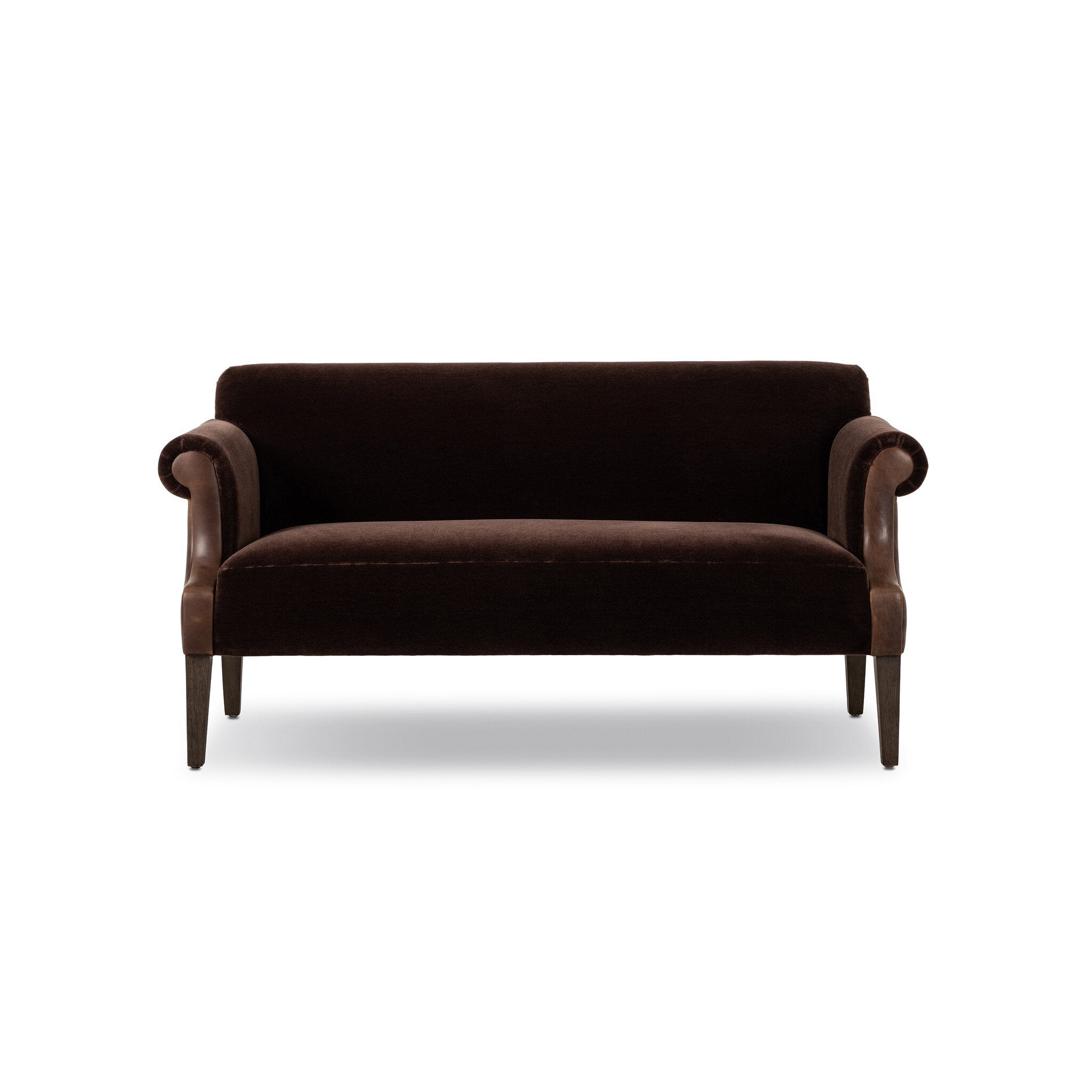 Harvey 60" Sofa FURNITURE - sofa Four Hands Monte Chocolate