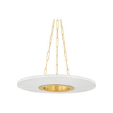 Prattsburgh Chandelier LIGHTING - chandelier Hudson Valley Lighting Aged Brass Small