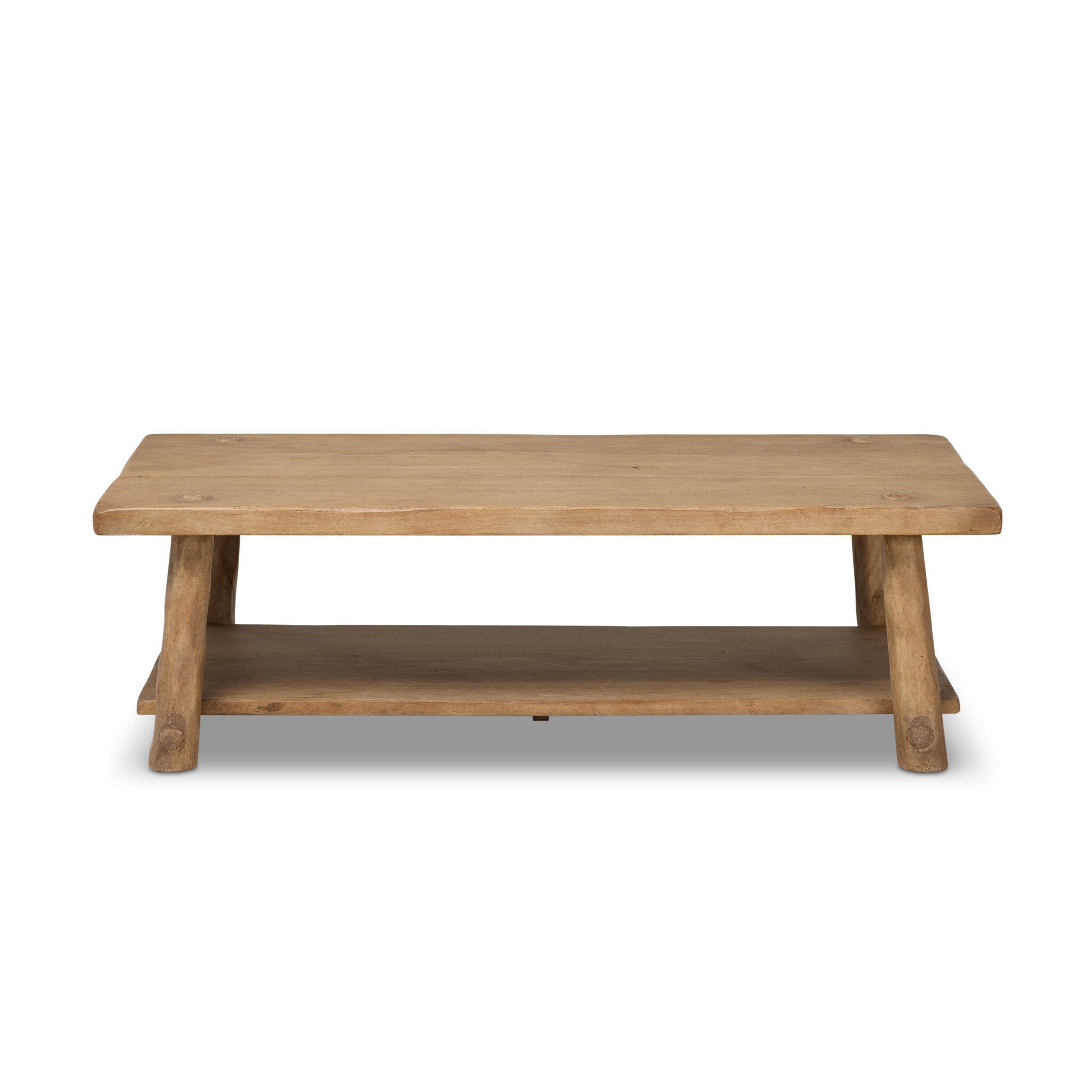 Hasia Coffee Table, Light Mixed Reclaimed