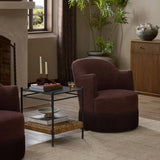Aurora Fringe Swivel Chair