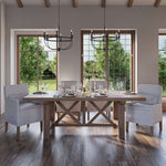 Sylvia Reclaimed Teak Dining Table 9 - b - FURNITURE - dining tables - rectangle Bramble