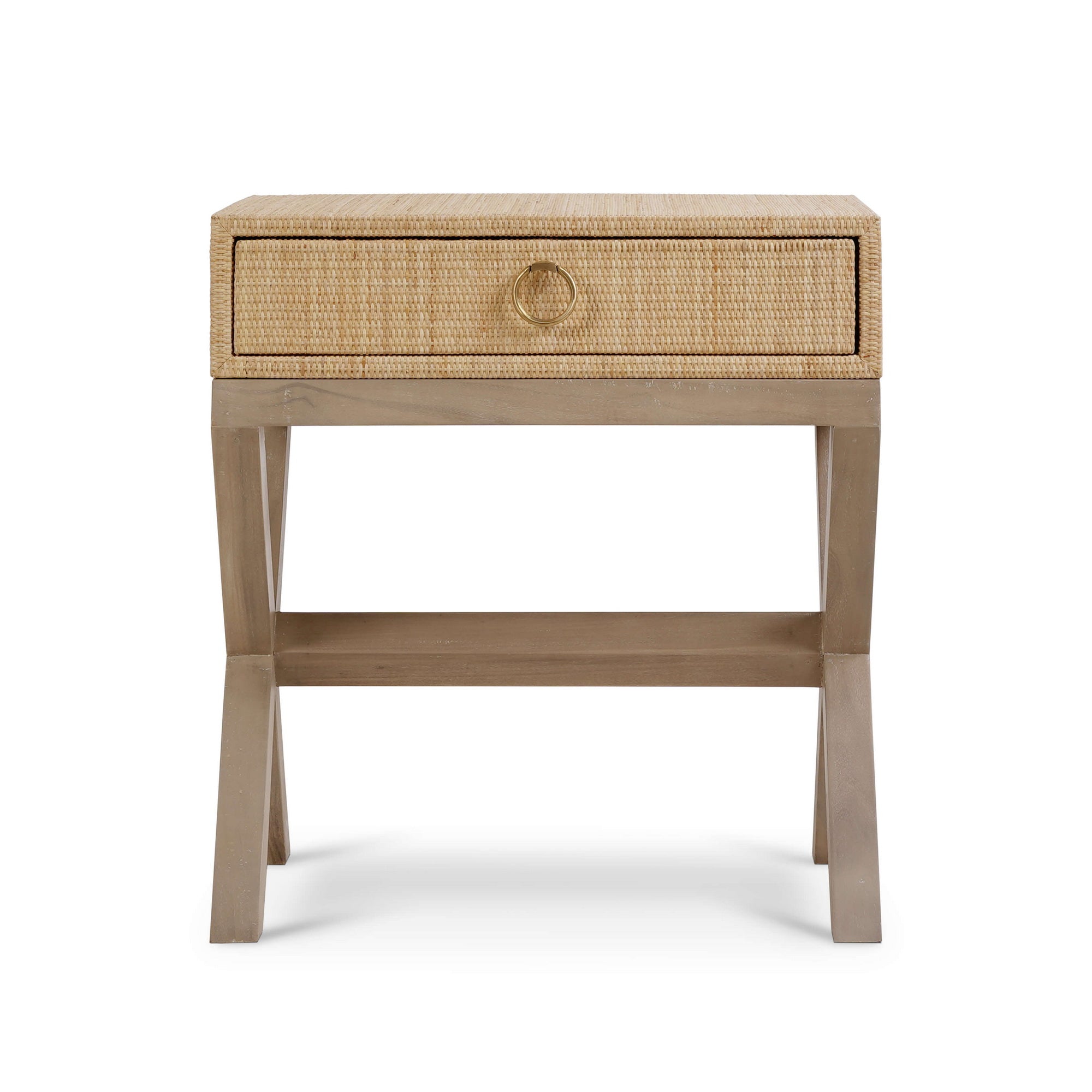 Renoir Bedside Wrapped FURNITURE - nightstand Bramble