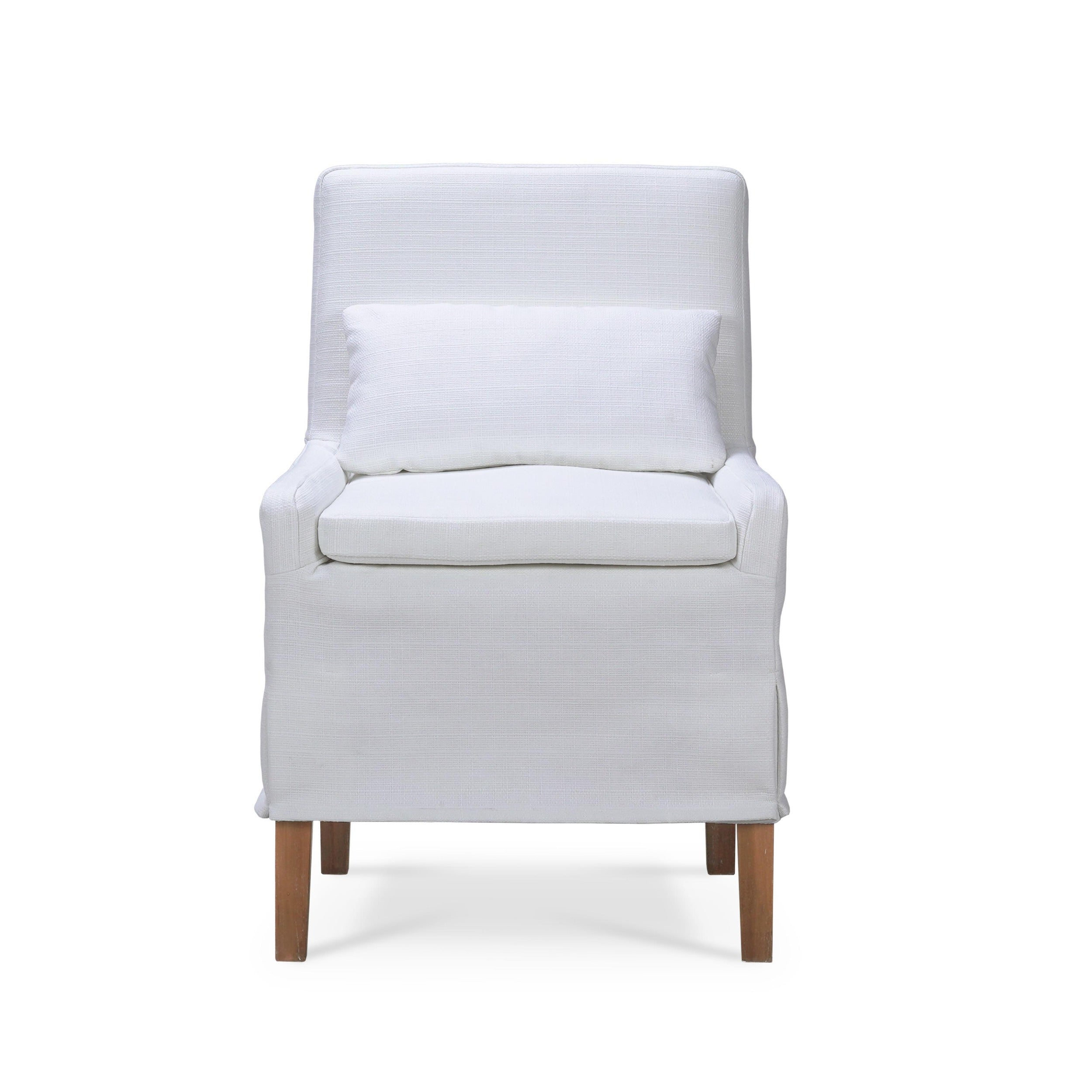 Bilboa Slipcovered Side Dining Chair FURNITURE - dining chair Bramble