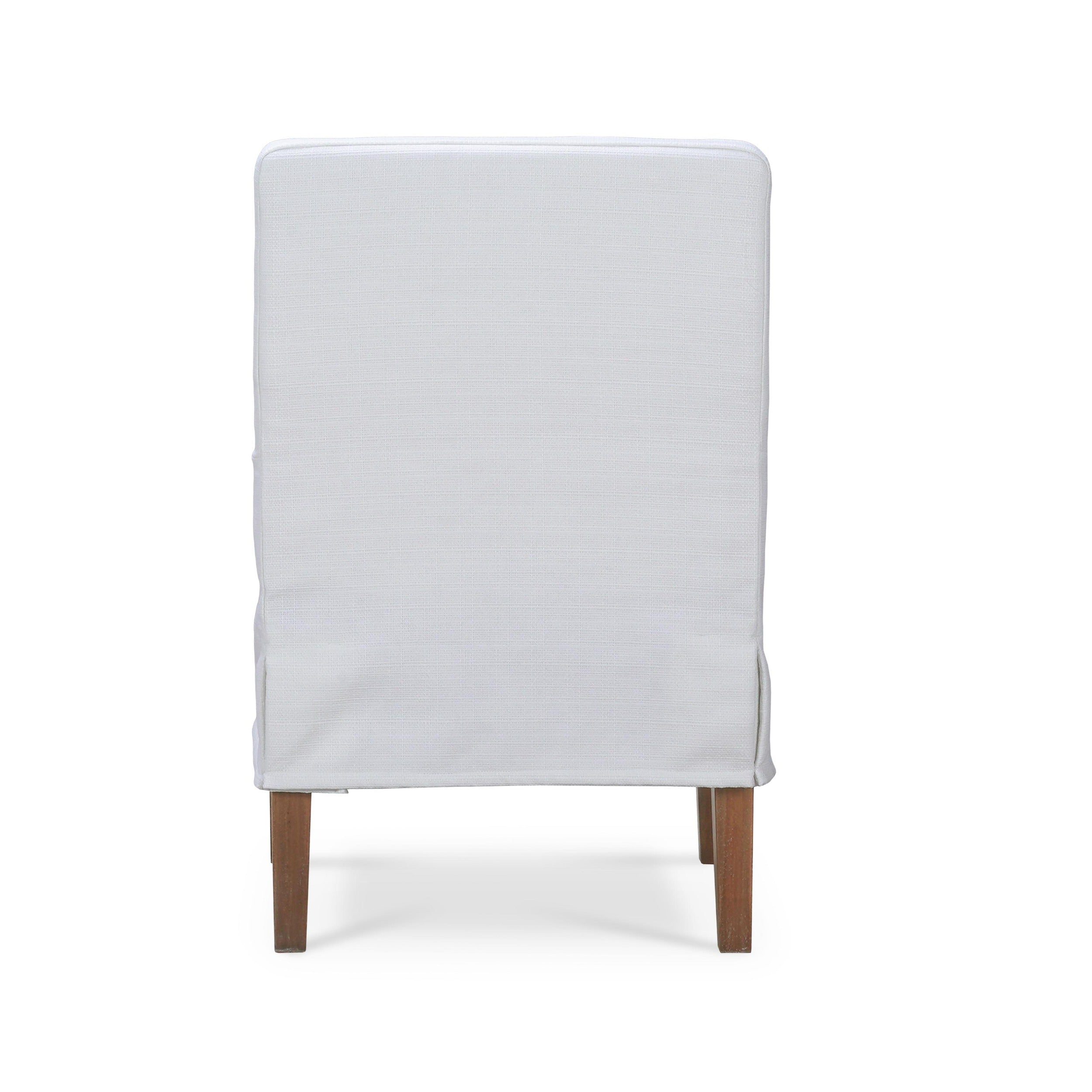 Bilboa Slipcovered Arm Dining Chair FURNITURE - dining chair Bramble